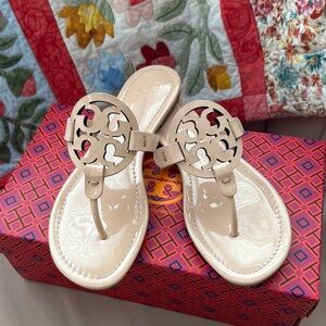 Tory Burch Cream Sandals